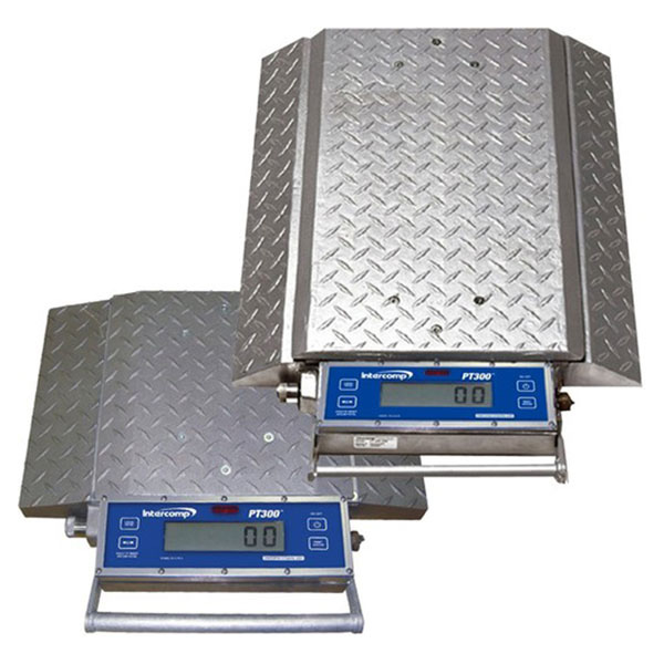 Intercomp PT300DW-RFX Portable Dual Wheel Scale Pads